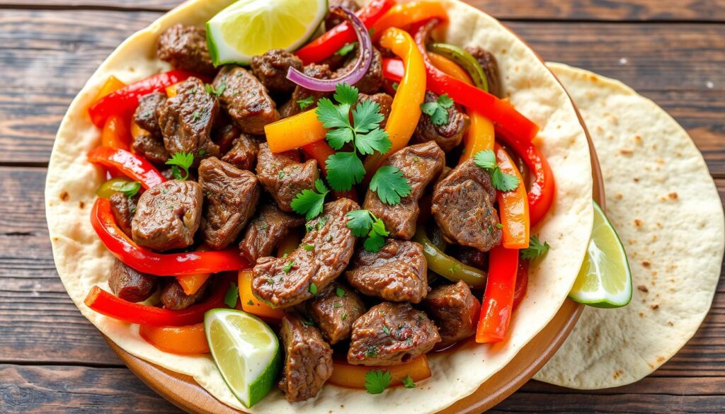 round steak fajitas