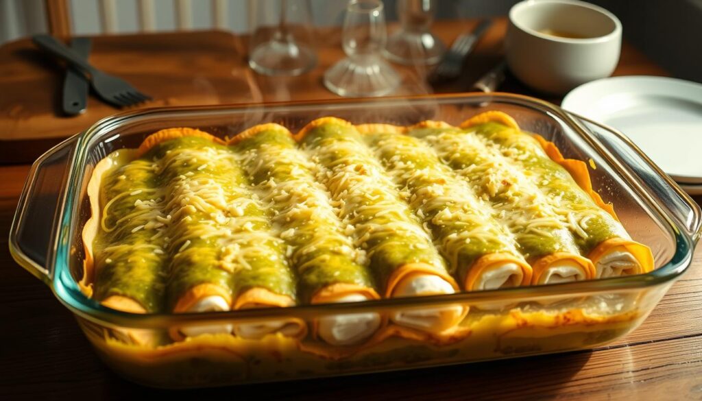 Fish Enchiladas Baking Technique