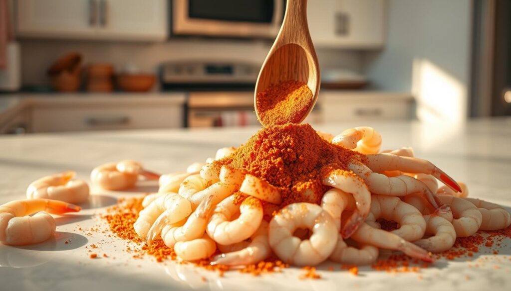 Preparing Shrimp with Old Bay Seasoning