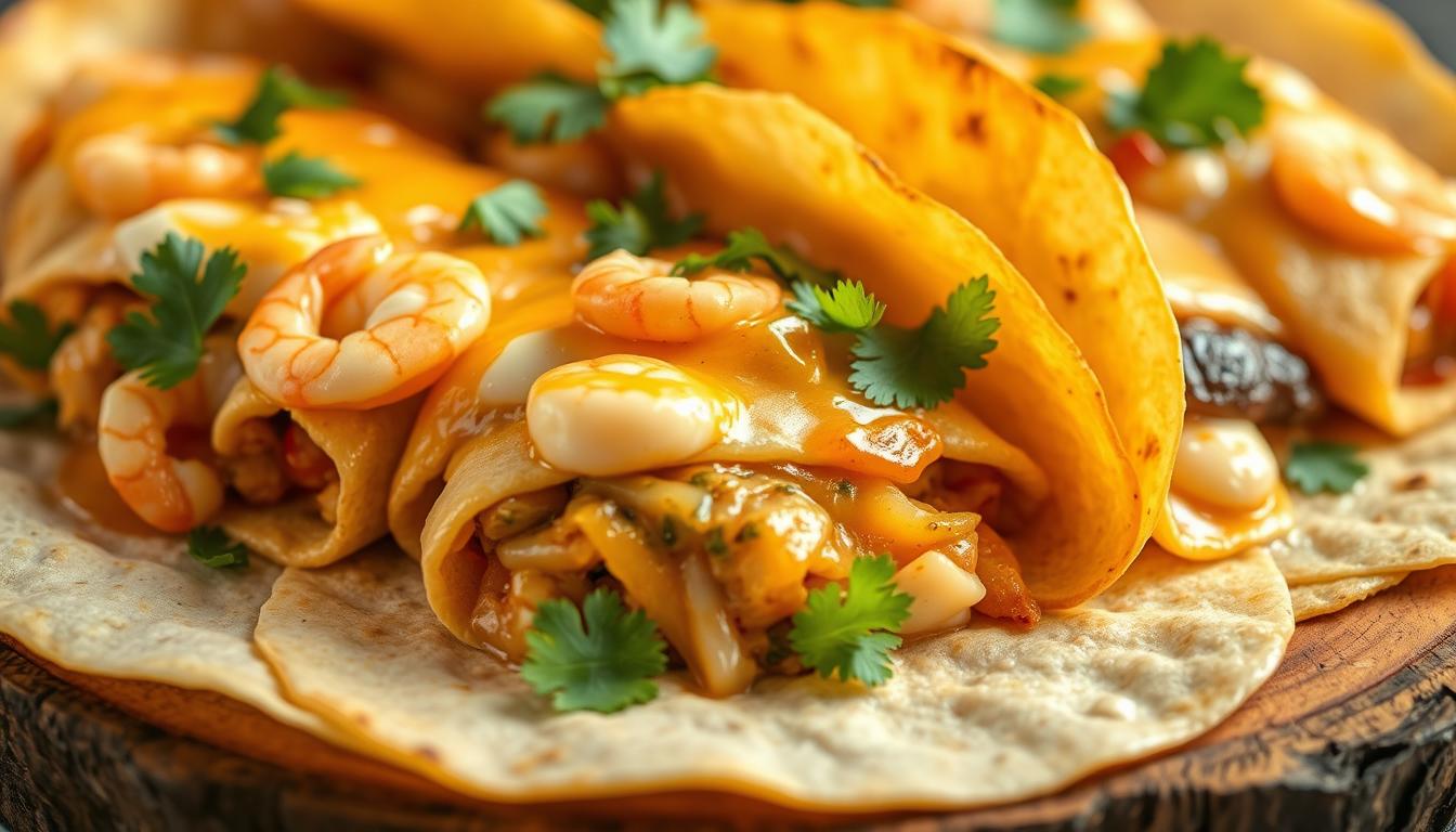 seafood enchiladas