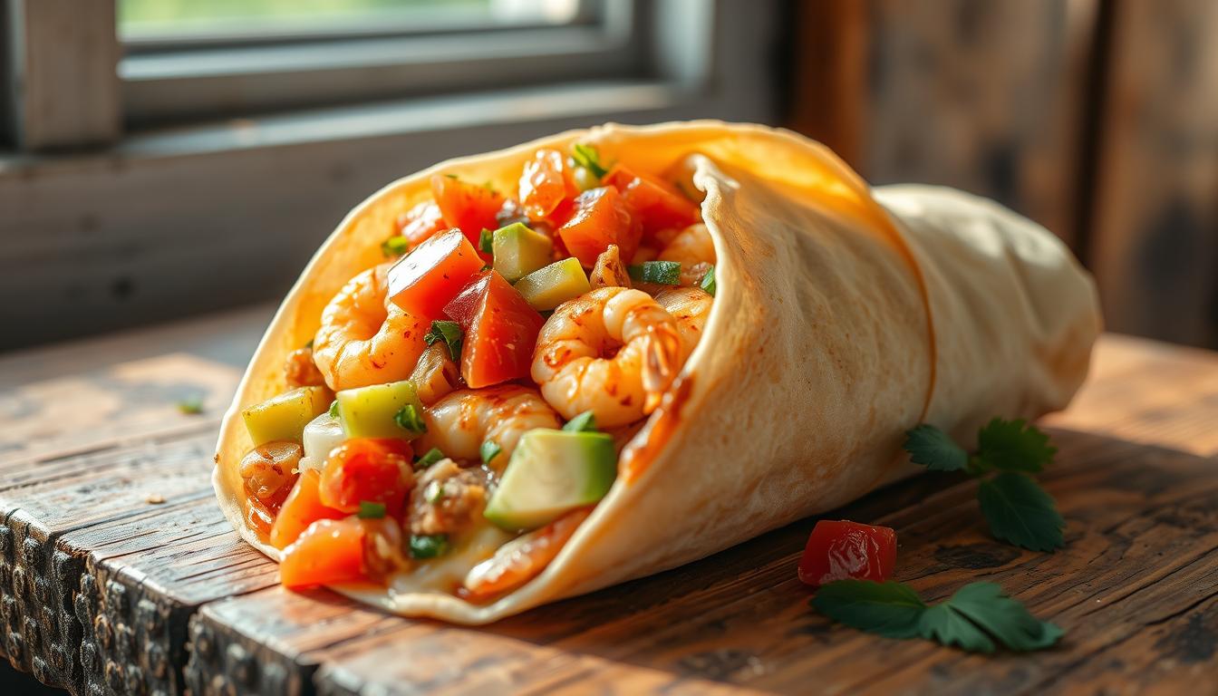 shrimp burrito recipe